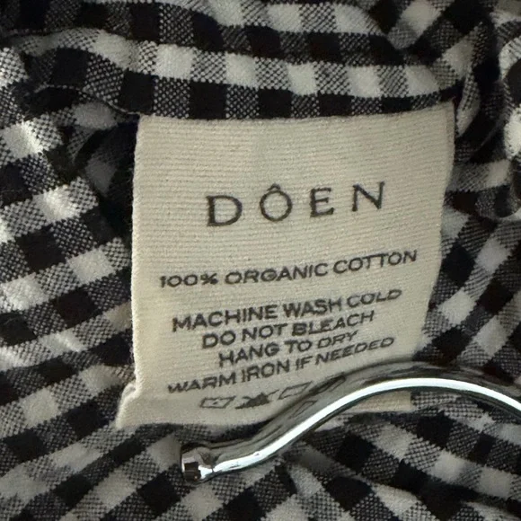 Doen Roseau Capris Gingham - Picture 7 of 8